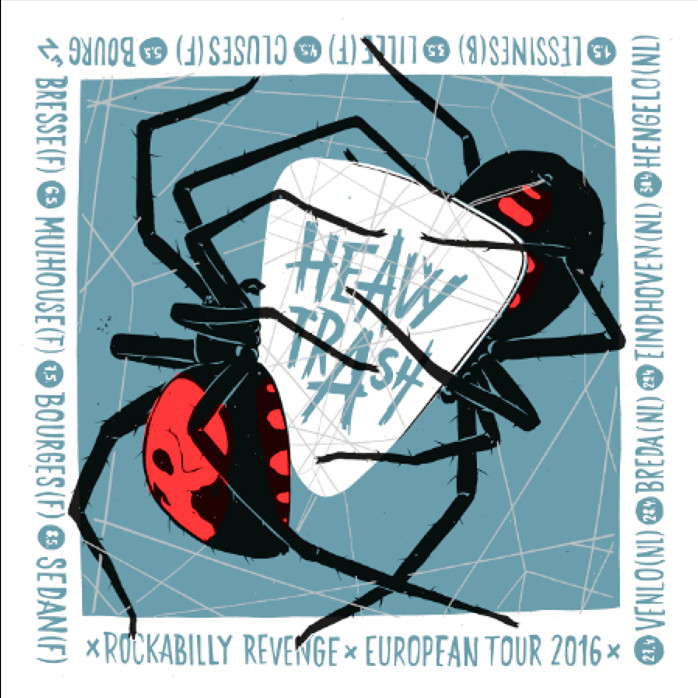 Heavy Trash – European Tour Dates (SPRING 2016)