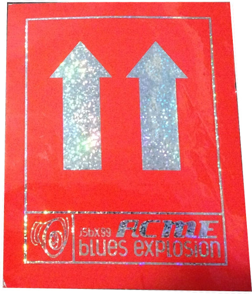 The Jon Spencer Blues Explosion - Acme [Silver] (STICKER, US)  - Front