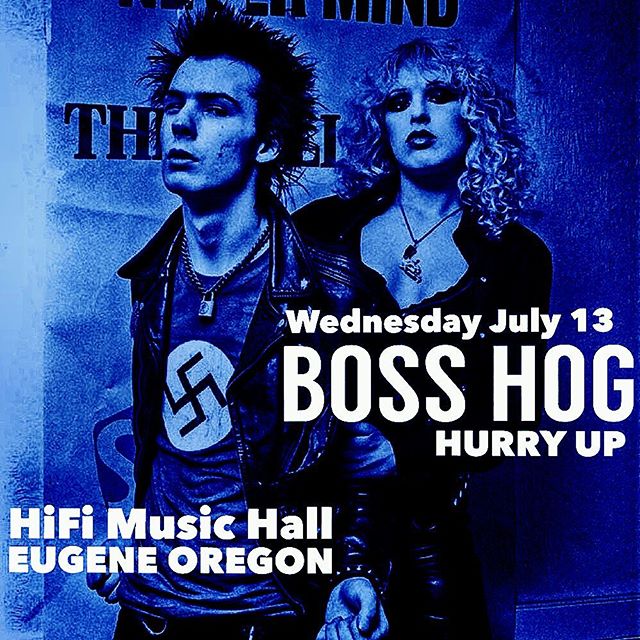 Boss Hog – Hi Fi Music Hall, Eugene, OR, US (13 July 2016)