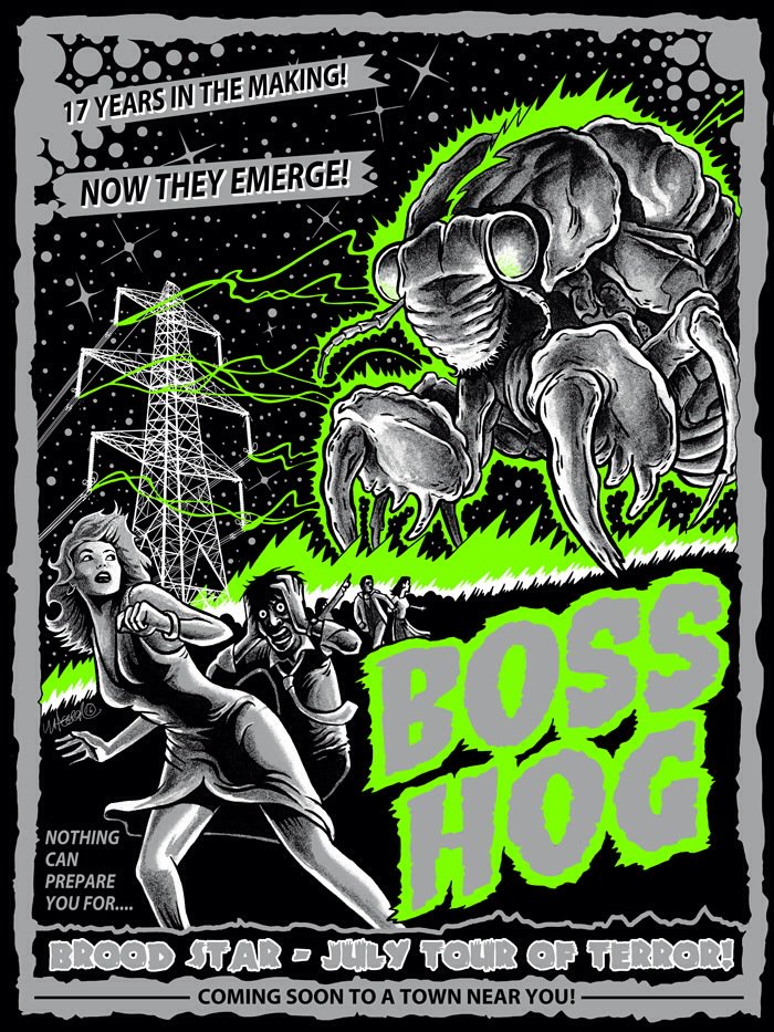 Boss Hog – West Coast Tour Dates (11 – 16 July 2016)