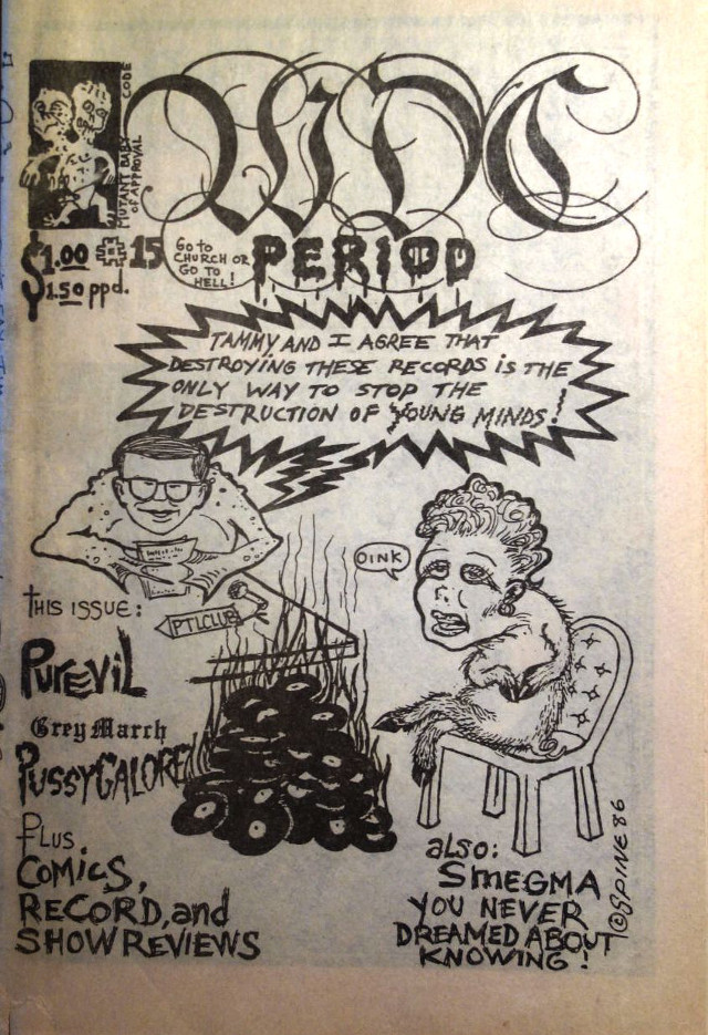 Pussy Galore - WDC Period: Interview (PRESS, US) - Cover