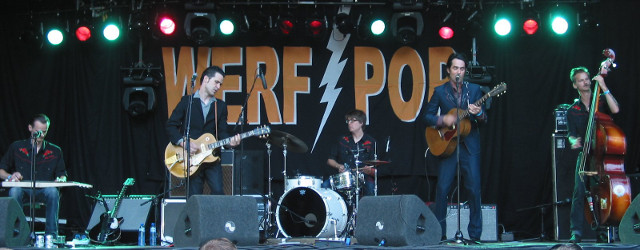 Heavy Trash - Werfpop Festival, Leiden, Netherlands (13 July 2008)