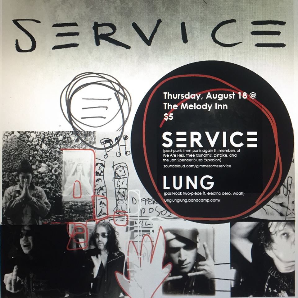 S-E-R-V-I-C-E - Melody Inn, Indianapolis, IN, US (18 August 2016)