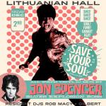Jon Spencer (DJ Set) - Save Your Soul, Lithuanian Hall, Baltimore, MD, US (2 December 2016)