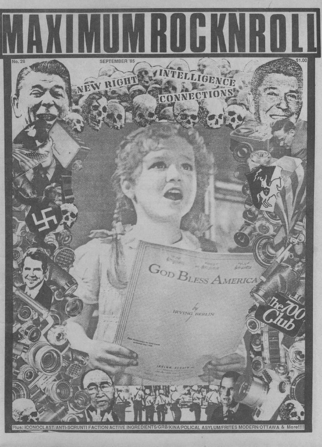 Maximum RockNRoll - Letters Page [HC Rebellion] (PRESS, US) - Cover