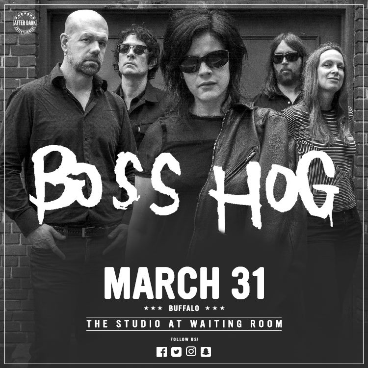Boss Hog – The Waiting Room, Buffalo, New York, US (31 March 2017)