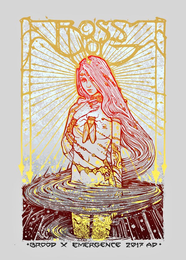 Boss Hog - Brood X Emergence 2017 AD (POSTER, EUROPE)