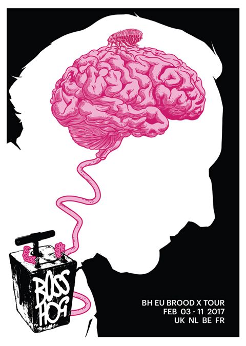 Boss Hog - EU Brood X Tour (POSTER, UK)