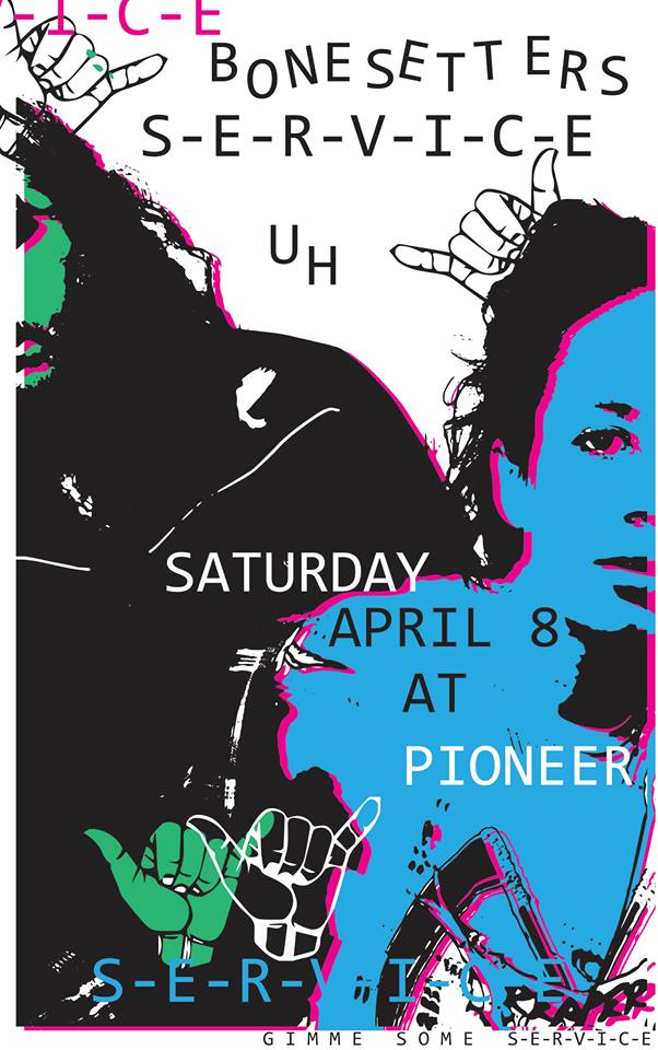 S-E-R-V-I-C-E – Pioneer, Indianapolis, IN, US (8 April 2017)