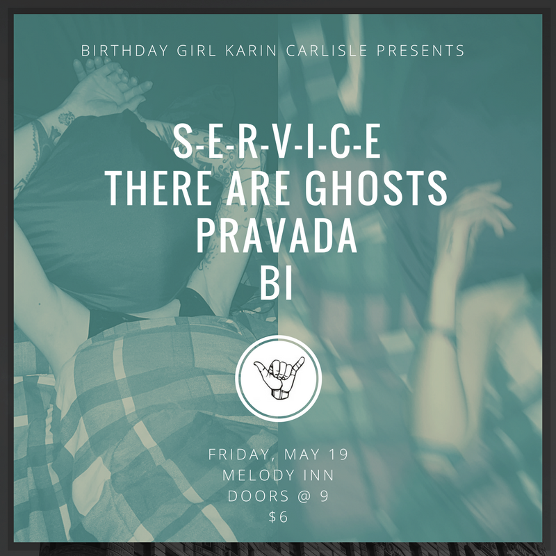 S-E-R-V-I-C-E - Melody Inn, Indianapolis, IN, US (19 May 2017)