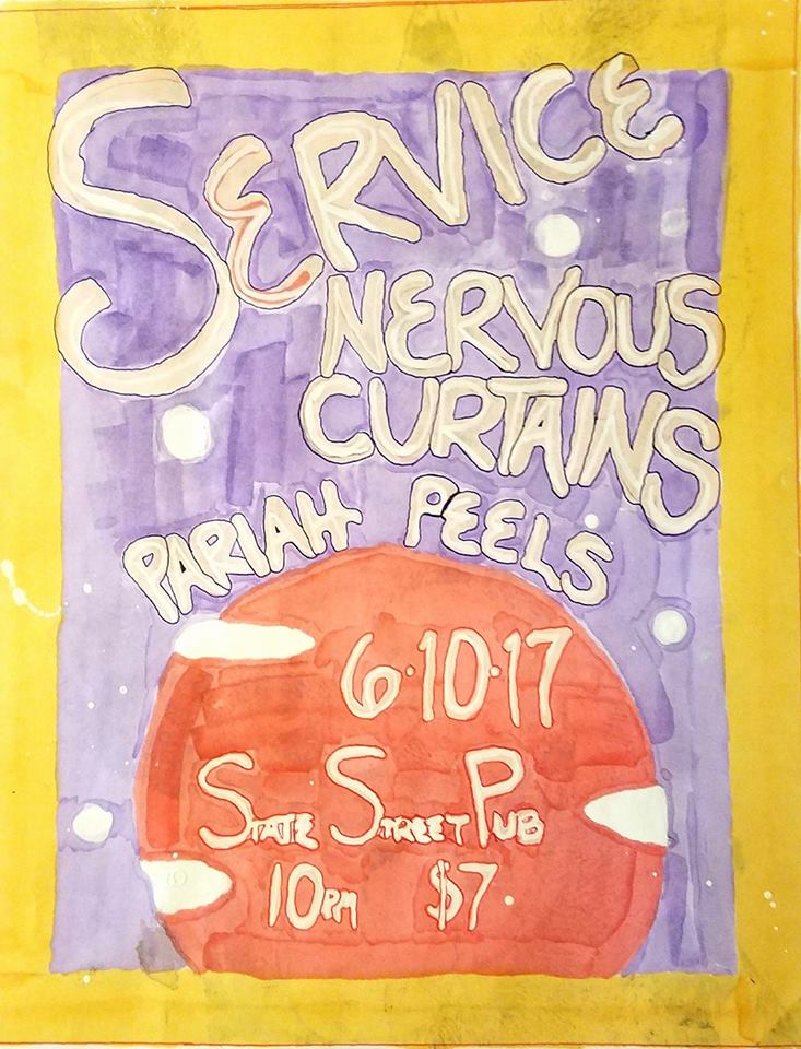 S-E-R-V-I-C-E - State Street Pub, Indianapolis, IN, US (10 June 2017)