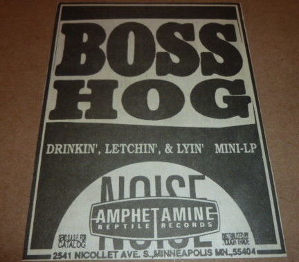 Drinkin', Lechin' and Lyin' (ADVERT, US)