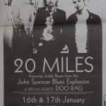 20 Miles - The Corner, Melbourne, Australia (16/17 January 1998)