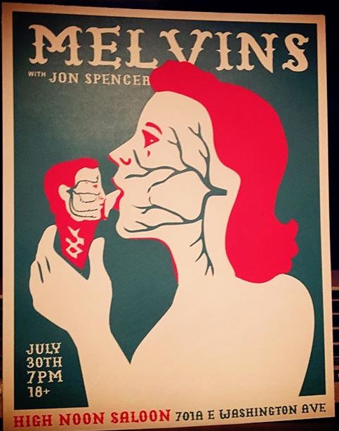 Jon Spencer – High Noon Saloon, Madison, WI, US (30 July 2018)