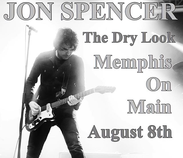 Jon Spencer - Memphis on Main, Champaign, IL, US (8 August 2018)