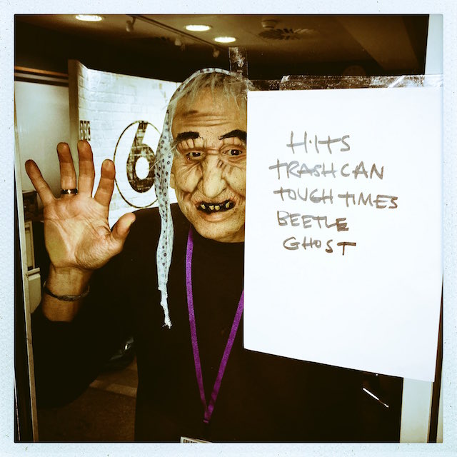 Jon Spencer - Marc Riley Show, BBC Radio 6, Wogan House, London, UK (31 October 2018)