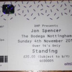 Jon Spencer - The Bodega, Nottingham, UK (4 November 2018)