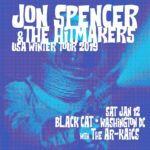 Jon Spencer & The HITmakers – Black Cat, Washington, DC, US (12 January 2019)