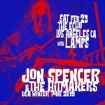 Jon Spencer & The HITmakers – The Echo, Los Angeles, CA, US (23 February 2019)