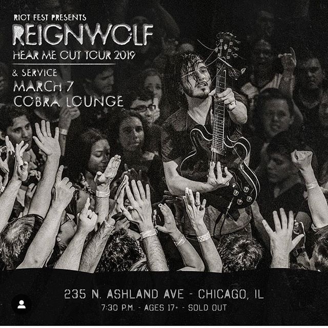 S-E-R-V-I-C-E - Cobra Lounge, Chicago, IL, US (7 March 2019)