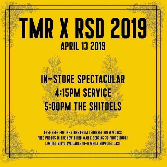 S-E-R-V-I-C-E - Third Man Records, Nashville, TN, US (13 April 2019)