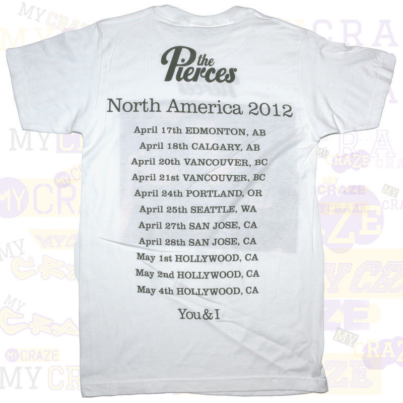 The Pierces - You & I (SHIRT, US) - Rear