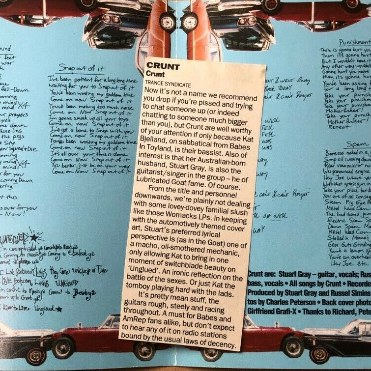 Count - Crunt: Review (PRESS, UK)