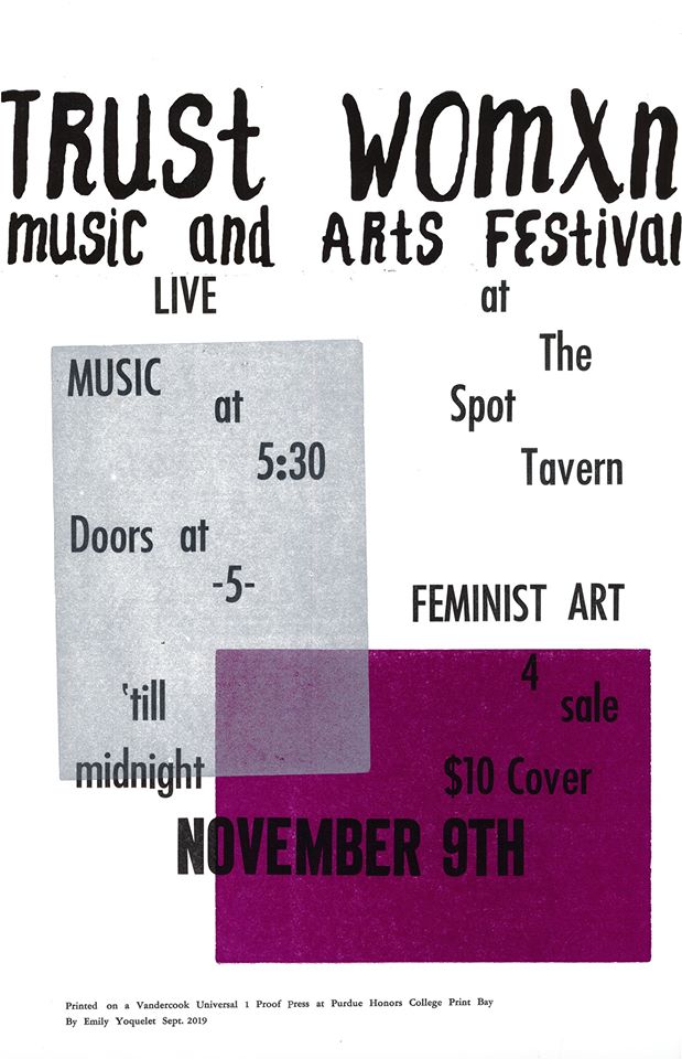 S-E-R-V-I-C-E – The Spot Tavern, Lafayette, IN, US (9 November 2019)