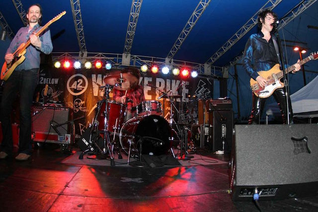 The Jon Spencer Blues Explosion - New York Bicycle Film Festival, Pier 17 Stage, NY, US (17 June 2008)