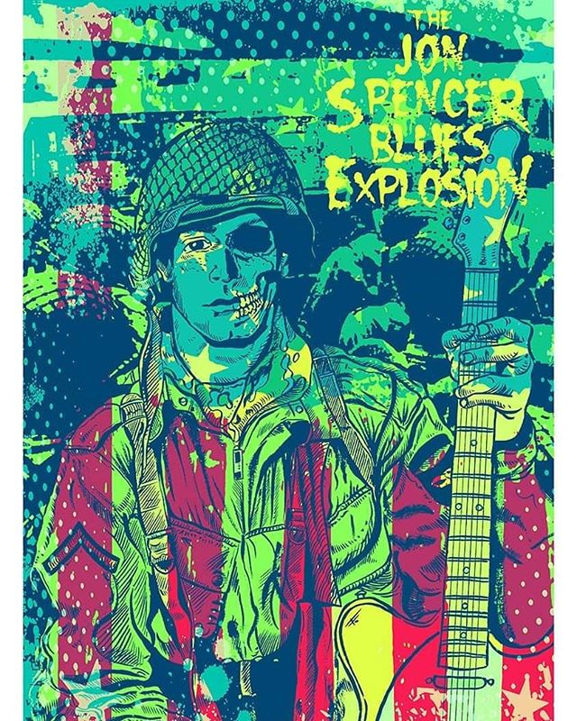 The Jon Spencer Blues Explosion (POSTER, FRANCE)
