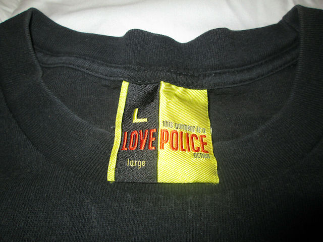 Blues Explosion - Arm (SHIRT, AUSTRALIA) - Label