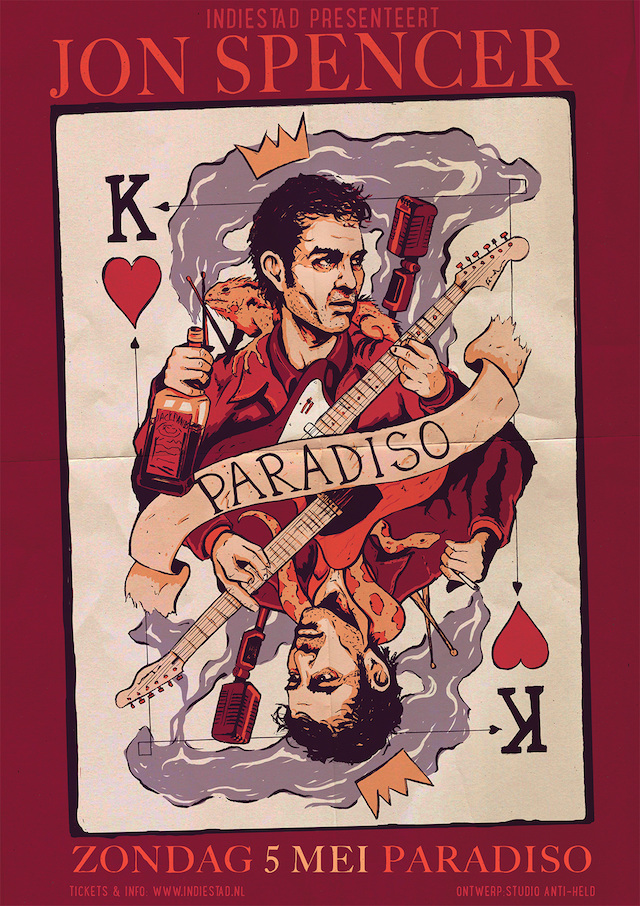 Jon Spencer & The HITmakers – Paradiso, Amsterdam, Netherlands (5 May 2019)