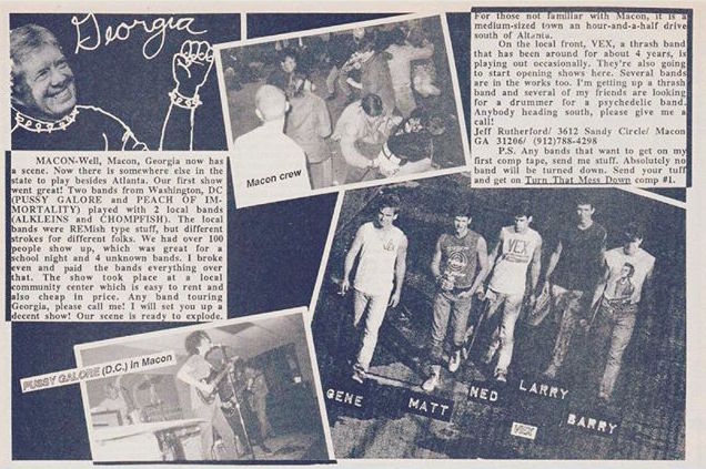 Pussy Galore - Porter Ellis Community Center, Macon, Georgia, US (9 January 1986)