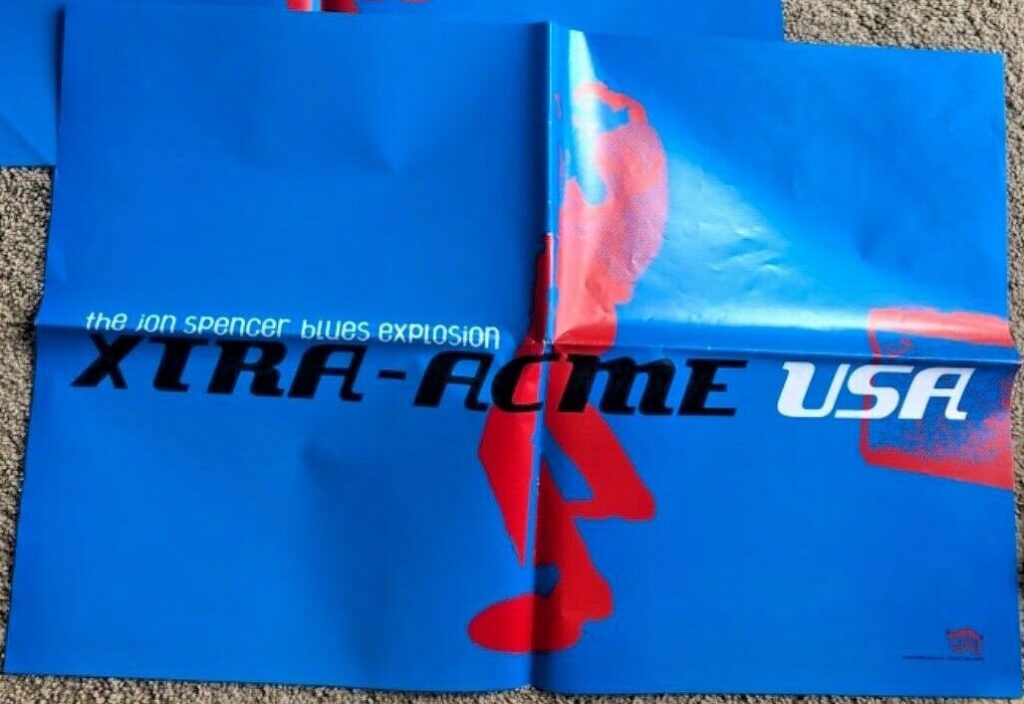 The Jon Spencer Blues Explosion - Xtra Acme USA (POSTER, US)