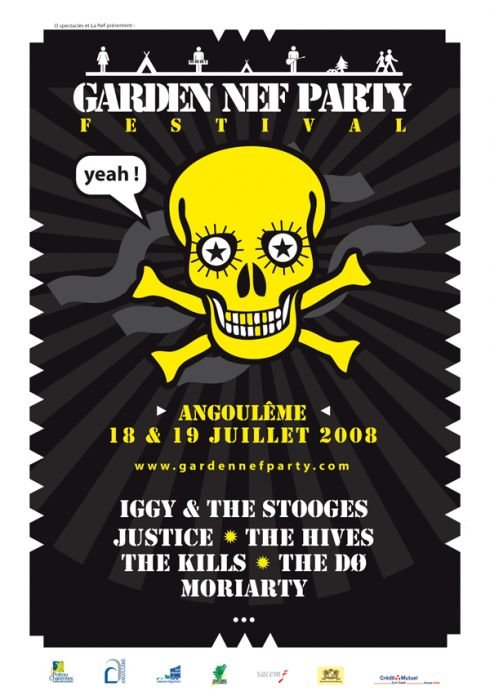 Heavy Trash - Garden Nef Party, Angoulême, France (18 July 2008)