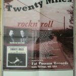 Twenty Miles – November / December 1997 Tour Dates (POSTER, US)