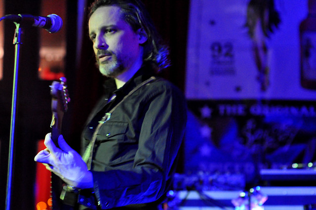 The Jon Spencer Blues Explosion - Sailor Jerry Pin-Up Calendar Release Party, Tammany Hall, New York City, New York, US (13 December 2010)