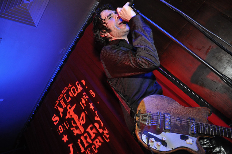 The Jon Spencer Blues Explosion - Sailor Jerry Pin-Up Calendar Release Party, Tammany Hall, New York City, New York, US (13 December 2010)
