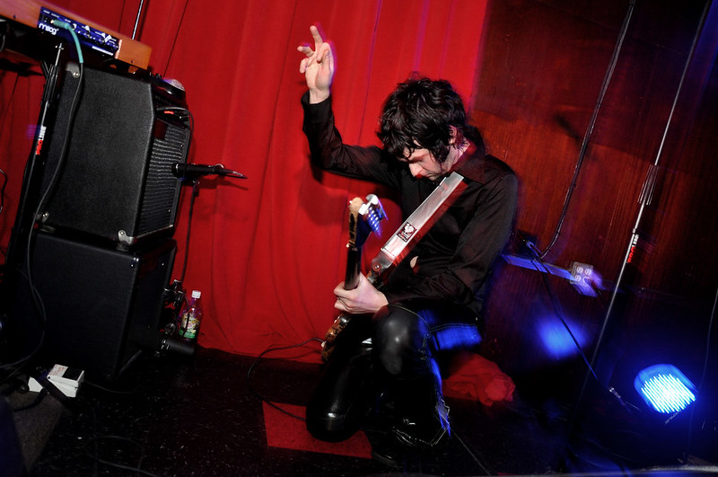 The Jon Spencer Blues Explosion - Sailor Jerry Pin-Up Calendar Release Party, Tammany Hall, New York City, New York, US (13 December 2010)