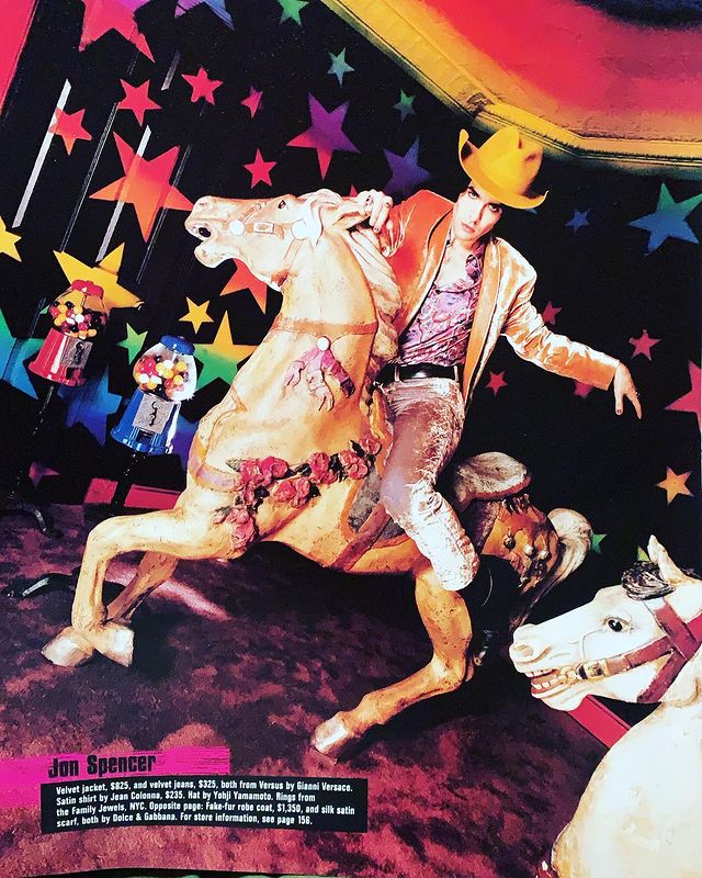 Jon Spencer - Details Magazine: Jon Spencer by David LaChapelle (PRESS, US)