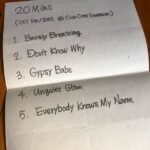 20 Miles - Club Citta, Kawasaki, Japan (5 October 2003)