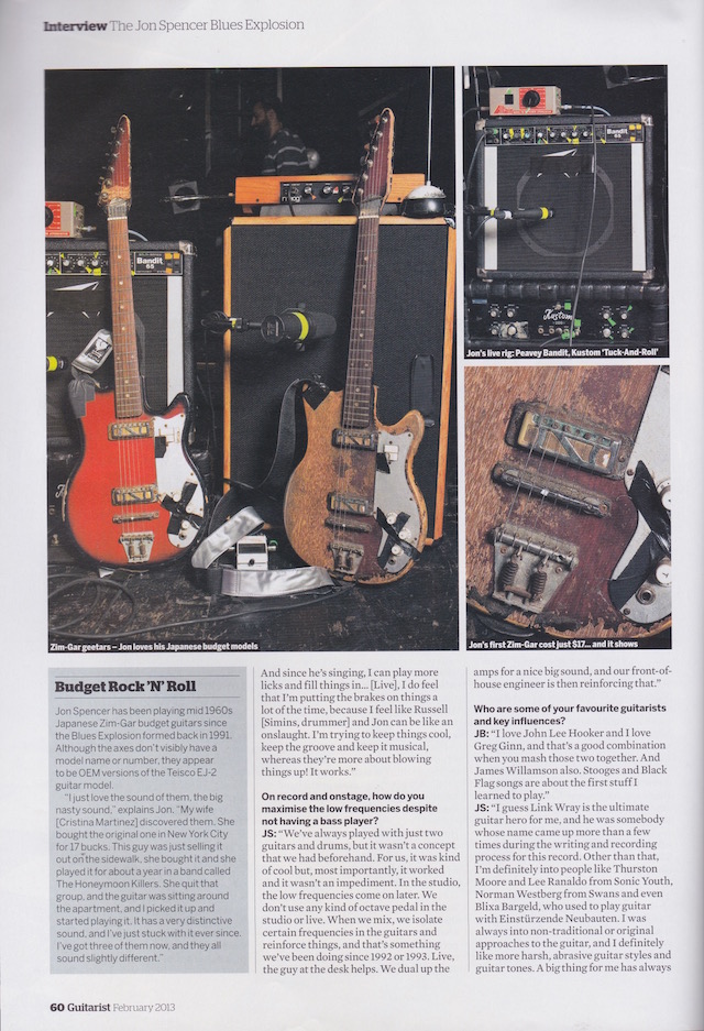 The Jon Spencer Blues Explosion - Guitarist: Bone Shakers (PRESS, UK) - Page 3