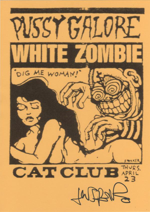 Pussy Galore - Cat Club, New York, NYC, US (23 April 1987)