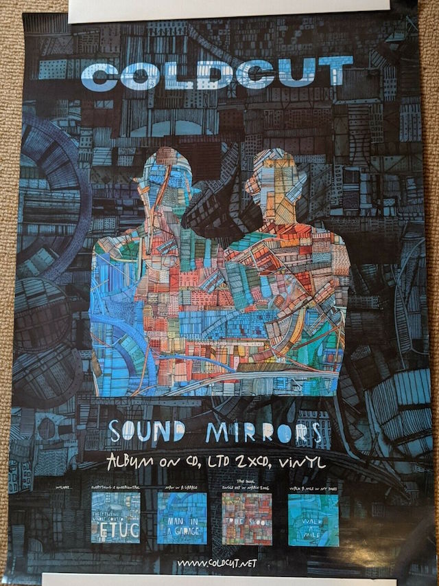 Coldcut - Sound Mirrors (POSTER, UK)