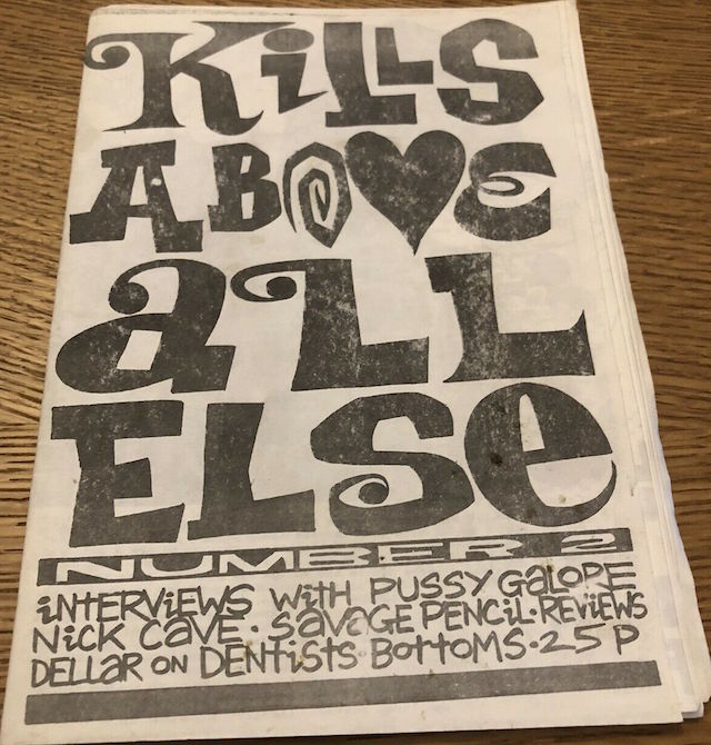 Pussy Galore - Kills Above All Else: Interview (PRESS, UK) - Cover
