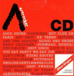 V/A feat. Tiny Masters of Today - Artrocker Magazine 2007 CD with Red Stripe Jamaica Lager Beer (CD, UK)