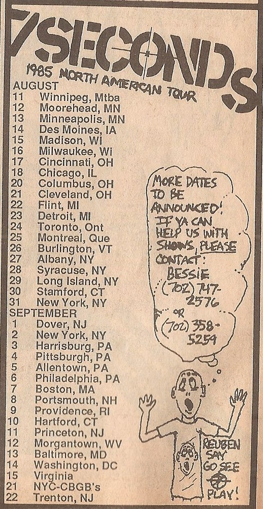 Shithaus - Lupo's Heartbreak Hotel, Providence, RI, US (9 September 1985)