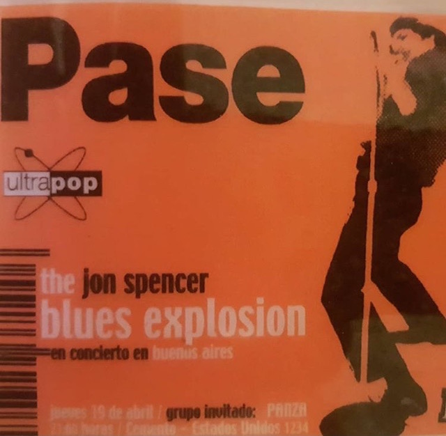 The Jon Spencer Blues Explosion - Cemento, Buenos Aires, Argentina (19 April 2001)