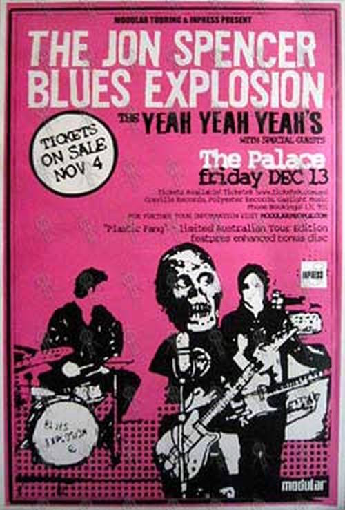 The Jon Spencer Blues Explosion - Palace, Melbourne, Australia (13 December 2002)