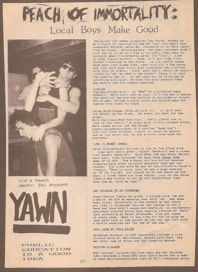 Peach of Immortality - Local Boys Make Good (PRESS, US)